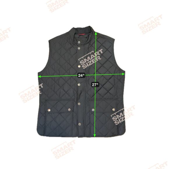 UNTUCKit Men's Wynnwood Black Lightweight Quilted Puffer Vest Size Large NWT - Picture 12 of 15